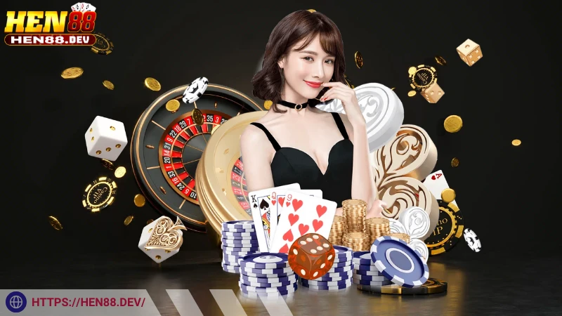 Giới thiệu về game live casino tại Hen88