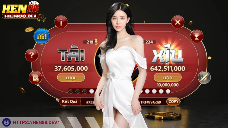 Giới thiệu về game tài xỉu tại Hen 88