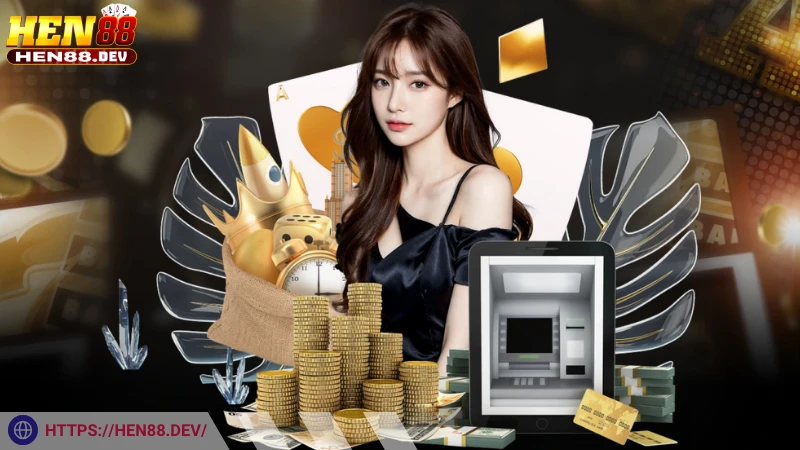 Phương thức nạp tiền Hen88 qua ví điện tử