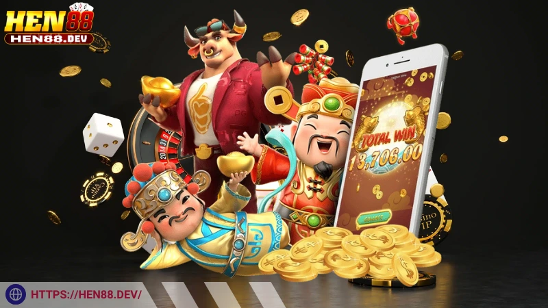 TOP 3 game nổ hũ Hen88 được yêu thích nhất tại nền tảng