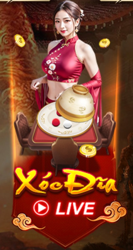 Xóc đĩa livestream tại cổng game Hen88
